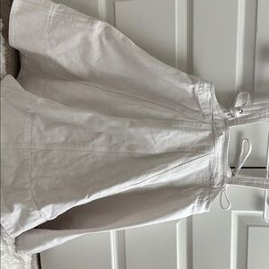 Chic White Sleeveless Dress